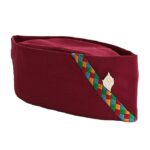 Uttarakhand Pahadi Topi (Modi Cap Style) – Traditional Wool Cap, Maroon