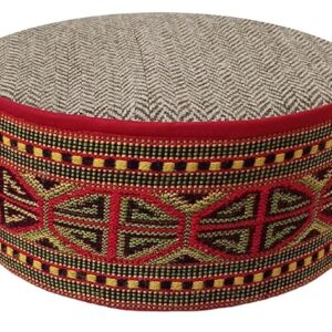 Traditional Kullu Cap – Handcrafted Himachali Wool Cap (Authentic Pahadi Style)