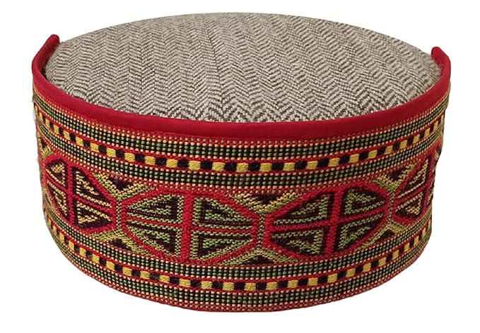 Traditional Kullu Cap – Handcrafted Himachali Wool Cap (Authentic Pahadi Style)