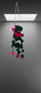 Handmade Crochet Hanging Flower Pot for Home & Car Decor
